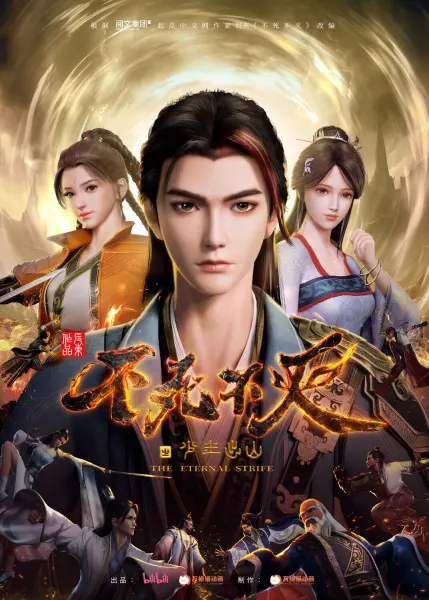 Постер к аниме Бесконечная борьба