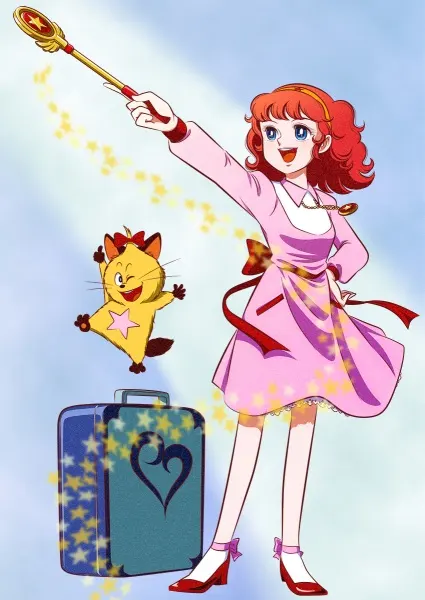 Постер к аниме Юная волшебница Лалабель: Отдых на море