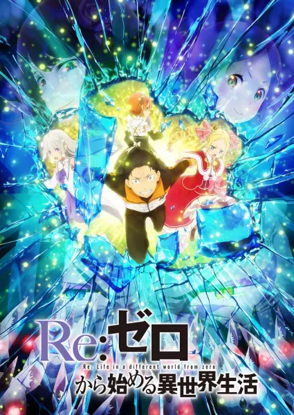Постер к аниме Re:Zero. Жизнь с нуля в альтернативном мире 2. Часть 2